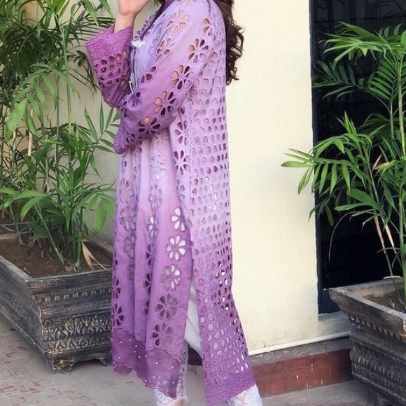 Stylish ombré 3 piece suit - Picture 3 of 4